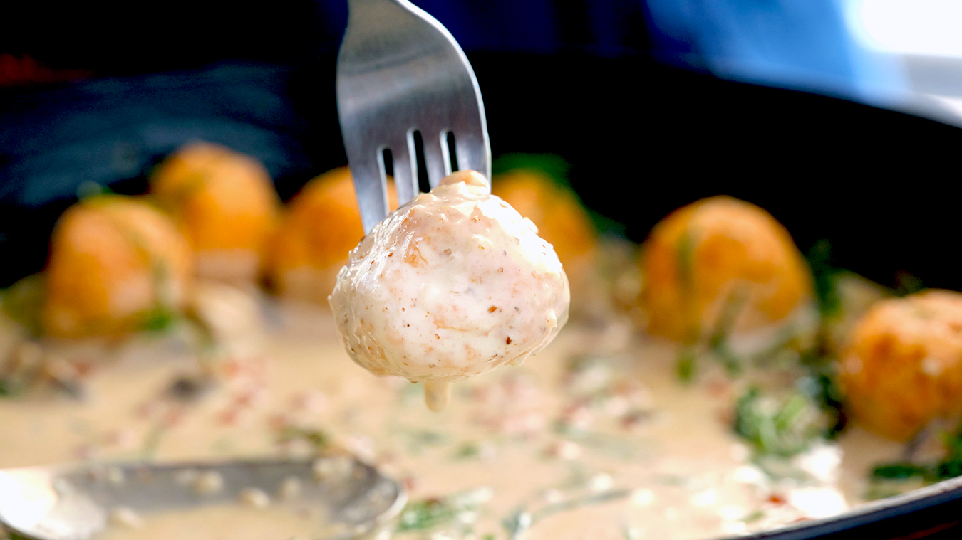 Chilean Salmon Swedish Style Meatballs