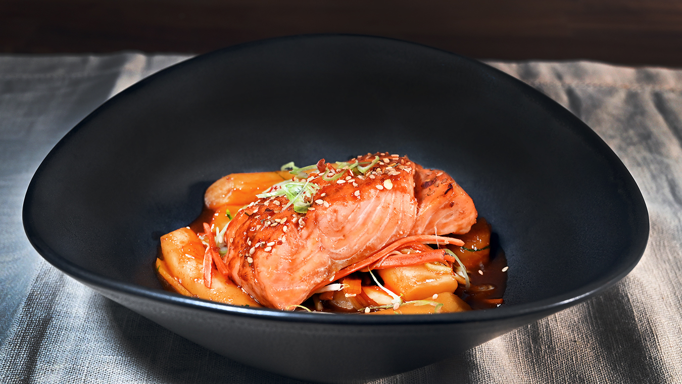 Chilean Salmon Tteokbokki