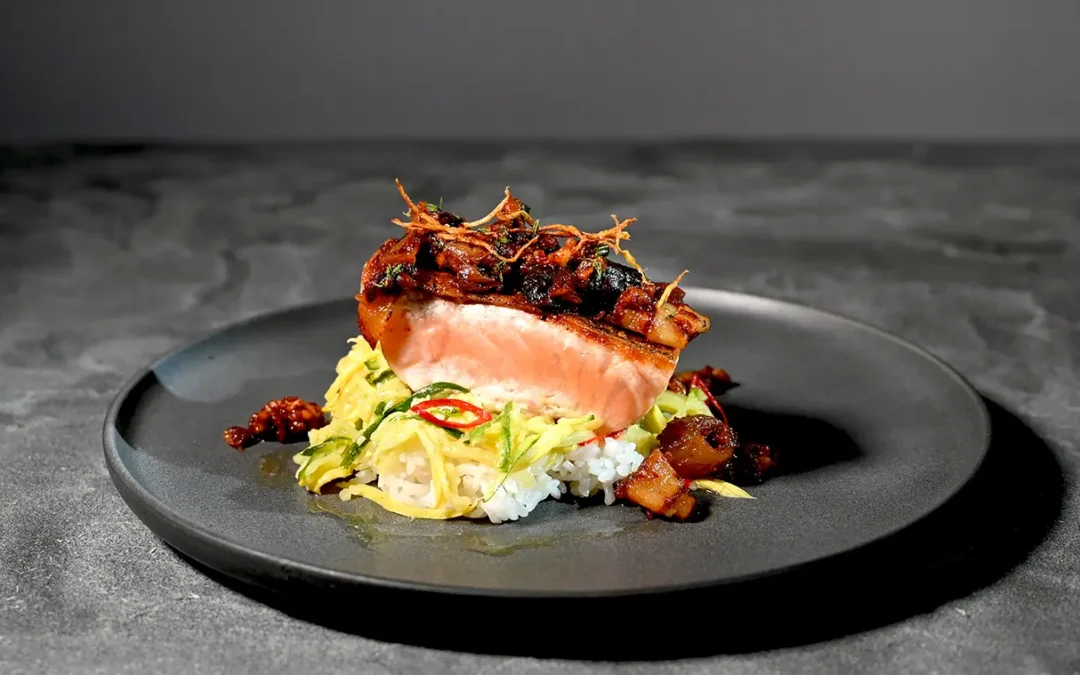 Chilean Salmon Mapo Doufu