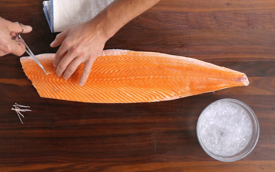 How to butcher chilean salmon