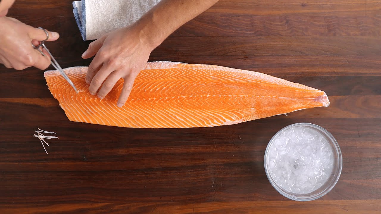 How to butcher chilean salmon