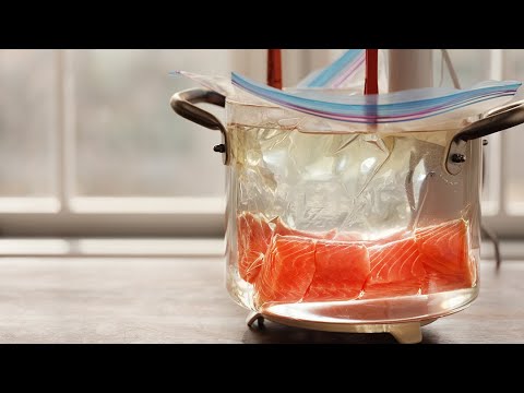 How to cook salmon sous vide